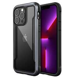 Raptic Coque pour iPhone 13 Pro Shield Pro Noir