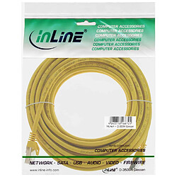 Câble patch, S-FTP, Cat.5e, jaune, 15m, InLine®