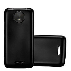 Cadorabo Coque Motorola MOTO C PLUS Etui en Noir