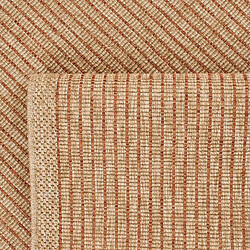 Avril Paris Tapis extérieur - 120x170cm - naturel - 100% polypropylène résistant aux UV - 1400 gr/m² - DORIA pas cher