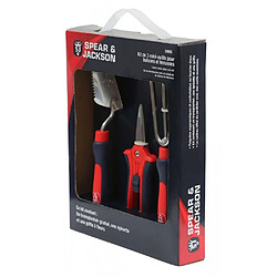 Spear & Jackson Kit de 3 mini-outils pour balcons et terrasses.