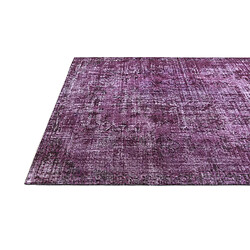 Vidal Tapis de laine 274x170 Violet Ultra Vintage pas cher