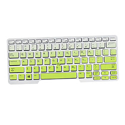 Avis Peau De Clavier En Silicone Pour Dell Latitude E5480 E5490 Dégradé Vert