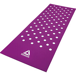 Reebok Paire de Tapis Spots Tapis d'entraînement - Design pois - Epaisseur 7 mm - Stable et confortable