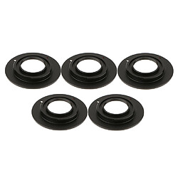 5pcs Adaptateur De Monture D'objectif Pour Monture C à Olympus E-P Micro Four Thirds M4 / 3 Camera pas cher