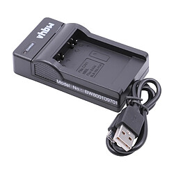 vhbw chargeur Micro USB câble pour caméra HP Action Cam AC-200, AC-200W, AC-300W.