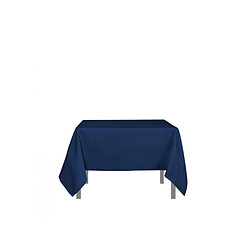 Soleil D'Ocre Nappe carré anti-tâches Alix - L 180 x l 180 cm - Bleu