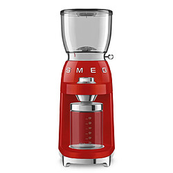 Moulin à café 350g 150w rouge - cgf01rdeu - SMEG