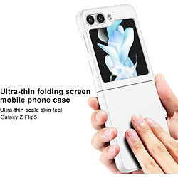 Avis Coque Silicone Blanc Pour Samsung Z Flip 5 5G Little Boutik©