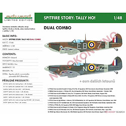 Ebbro Maquette Avion Spitfire Story: Tally Ho !