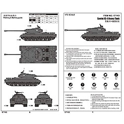 Soviet JS-4 Heavy Tank - 1:72e - Trumpeter pas cher