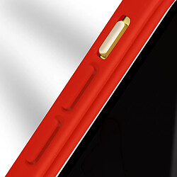 Avizar Coque 360° pour iPhone 11 Dos Rigide Protection Écran Souple Contour rouge pas cher