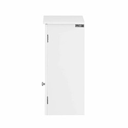 SoBuy BZR19-W Meuble Haut de Salle de Bain Meuble de Rangement Mural Armoire Suspendue pas cher