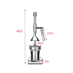 Avis Universal Jus d'acier inoxydable Citron orange pastèque presse-citron