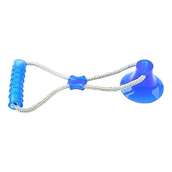 Jouet à mâcher pour chien avec ventouse interactive Jouet pour chien auto-jouant avec corde élastique Boule à mâcher pour chien nettoyant les dents Fournitures pour chiots