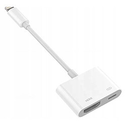 GUPBOO Adaptateur Lightning HDMI pour iPhone iPad,JL1044 pas cher