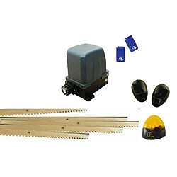 Europe Automatisme Kit Motorisation Portail Coulissant Automatisme Confort EA CL1010CN A Encodeur - pour portails jusqu'à 800kg, 230 V, 100 cycles/jour