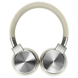 Lenovo Yoga Casque Avec fil &sans fil Arceau Bluetooth Crème, Blanc