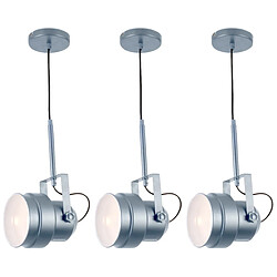 Lot 3 Luminaire Suspension design pour plafond lampe en métal