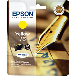 Cartouche d'Encre - Imprimante EPSON 16 Jaune - Stylo plume (C13T16244022)