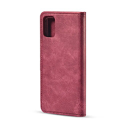 Acheter Dg.Ming Etui en PU + TPU fente 2 en 1 amovible rouge pour votre Samsung Galaxy A71