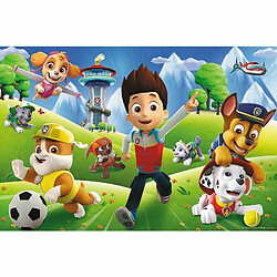 Trefl Primo - PAW Patrol, Les Aventures de Pat' Patrouille - 3en1 : Puzzle 24 Grands Eléments, Livre de Coloriage, Jeu avec des Eléments à Colorier, Puzzle