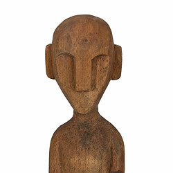 Avis BigBuy Home Figurine Décorative Naturel Africain 14,5 x 9 x 38,5 cm (2 Unités)