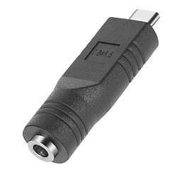 Avizar Adaptateur de Charge DC 4.0 x 1.7mm vers USB-C, Noir