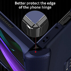 Coque en TPU anti-chute, antidérapant bleu pour votre Samsung Galaxy Z Fold2 5G