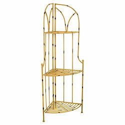 Étagère d'Angle Alexandra House Living Jaune Forge 35 x 120 x 48 cm