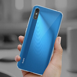 Avis Avizar Coque Xiaomi Redmi 9A / 9AT Souple et Film Verre Trempé Dureté 9H noir