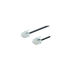 DIGITUS Câble de raccordement modulaire UAE, fiche RJ11-RJ11 ()