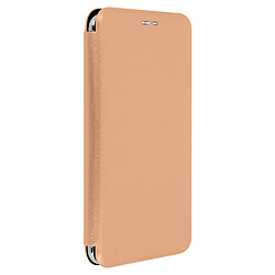 Avizar Étui Smartphone 4.8'' à 5.3'' Clapet Porte-carte Fonction Coulissante Rose Gold