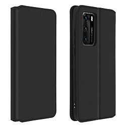 Avizar Housse Huawei P40 Étui Folio Portefeuille Fonction Support noir