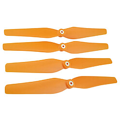 Avis RC Drone Propeller + Bague de protection d'hélice pour Syma X8C X8W X8HW Orange