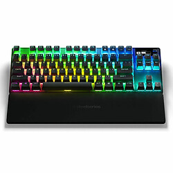 Clavier sans fil SteelSeries Apex 9 Noir Multicouleur Monochrome QWERTY Qwerty US