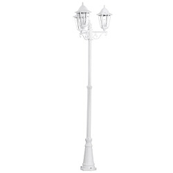 Avis Lampadaire extérieure Blanc 3X60W Navedo - EGLO LIGHTING - 93454