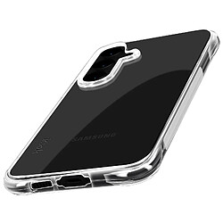 iMak Coque pour Samsung Galaxy S24 FE Silicone Antichoc Coins Bumper Transparent