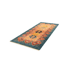 Vidal Tapis de couloir en laine 212x94 bleu Kashkuli