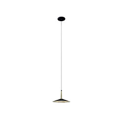 Luminaire Center Suspension Orion Laiton antique, noir