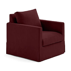 Lisa Design Serena - fauteuil déhoussable en tissu