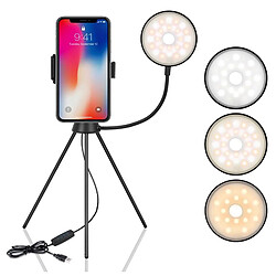 Yonis Ring Light LED Selfie Trépied Smartphone