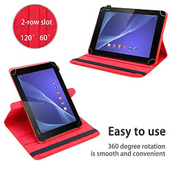 Cadorabo Coque Sony Xperia Tablet Z2 (10.1 Zoll) Etui en Rouge