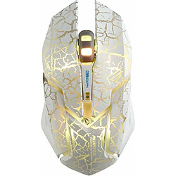 E-blue Auroza Souris USB Optique 4000 DPI - Souris (Optique, USB, 4000 DPI, 4500 IPS, Blanc)