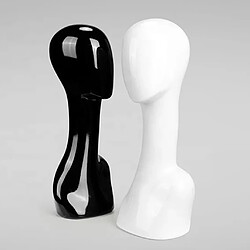 Acheter Femme Abstraite Mannequin Mannequin Tête Pour Marchandises Boucles D'oreilles écharpes Blanc