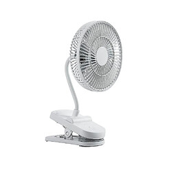 Avis Mini Ventilateur à Pince Rechargeable 360 Ventilateur Portable Réglable Pour Bureau à Domicile Salle De Refroidissement Redmiter@