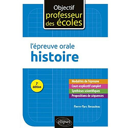 L'épreuve orale histoire