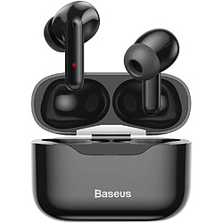 Chrono Écouteurs sans fil Baseus à suppression active du bruit, Bluetooth 5.1 Smart Touch Control ANC IPX6 Écouteurs étanches intra-auriculaires avec microphone Micro intégré Casque TWS Écouteurs stéréo(noir)