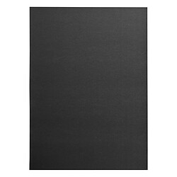 RUGSX Tapis ANTIDÉRAPANT RUMBA 1909 couleur unique anthracite 130x200 cm