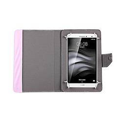 Wewoo Housse Étui rose pour Samsung Galaxy Tab A 7.0 2016 / T280 et onglet 4 7.0 / T230 Q T2558, Colorfly G708, Asus ZenPad 7.0 Z370CG, Huawei MediaPad T1 7.0 / T1- 701u 7 pouces comprimés en cuir Crazy Horse Texture de protection Shell avec support pas cher